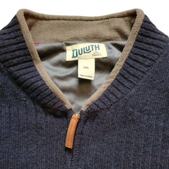 Duluth Trading Company Mens Wool Shetland Windbreaker Jacket Size: 2XL - Picture 4 of 13